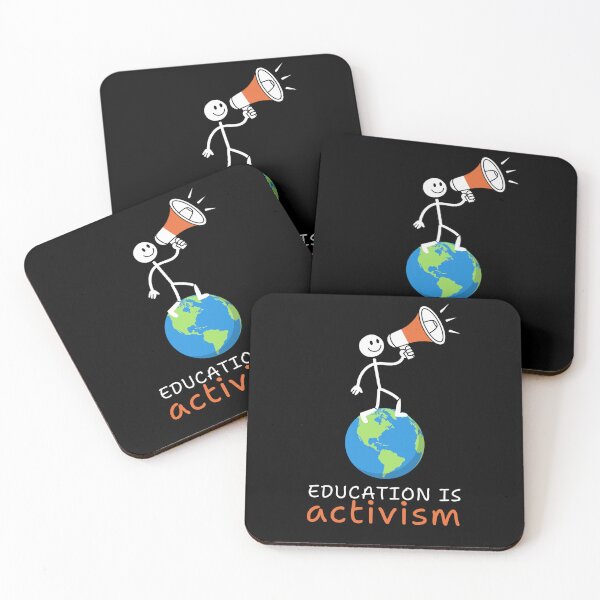 Item preview, Education Is Activism Change Makers Teachers Students designed and sold by Anniko Art Studio.