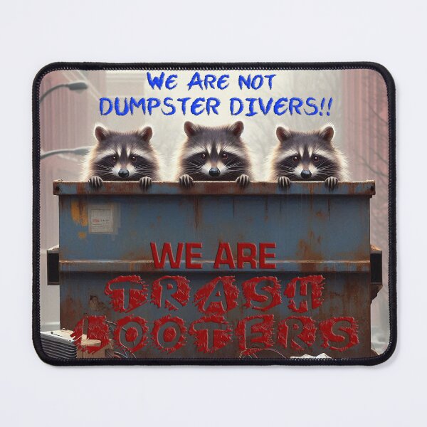 Item preview, Raccoon Trash Looters designed and sold by nikkolaus.