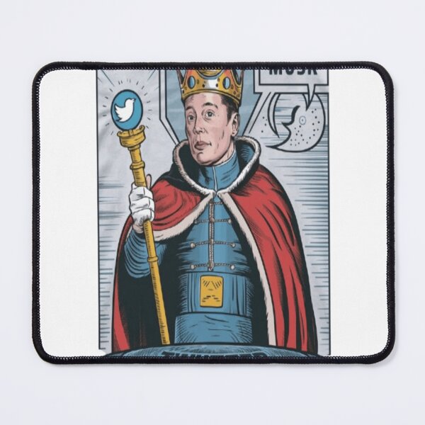 Item preview, Elon Musk the king of twitter-verse designed and sold by SanadDiab.