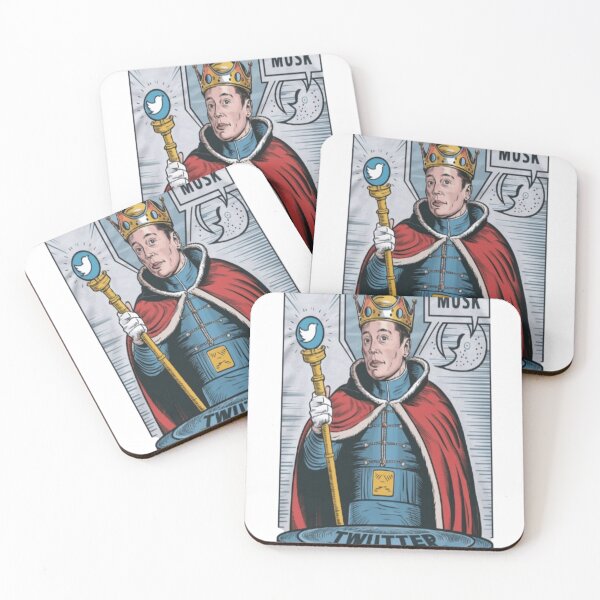 Item preview, Elon Musk the king of twitter-verse designed and sold by SanadDiab.