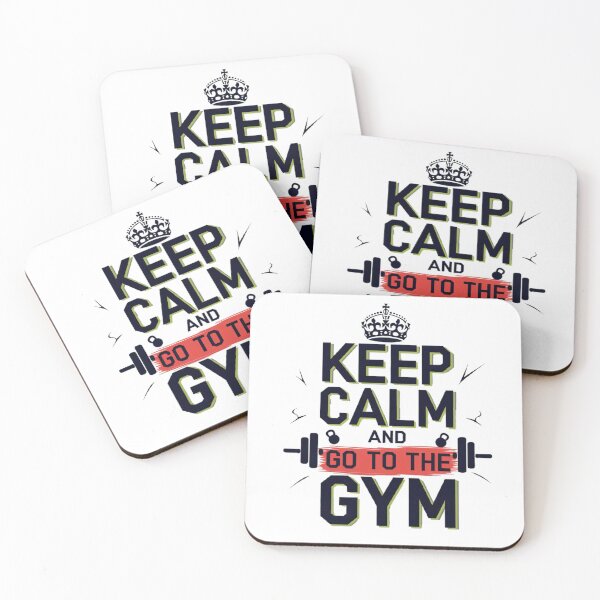 Item preview, Keep calm and go to the gym designed and sold by BugiDesignArt.