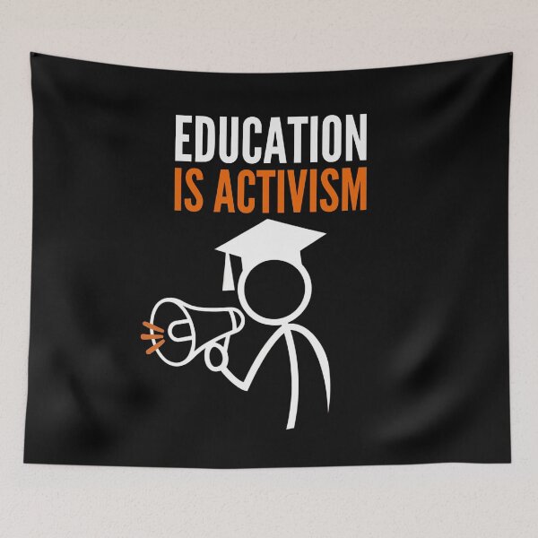 Item preview, Education Is Activism designed and sold by Anniko Art Studio.