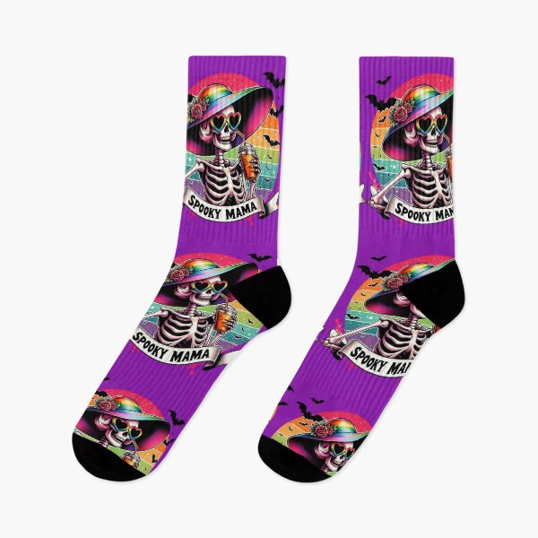 Item preview, Spooky Mama Retro Style Halloween T-shirt Stickers designed and sold by Grindcorer.