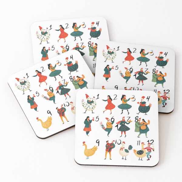 Item preview, 12 days of Christmas printable designed and sold by EmpowerEcho.