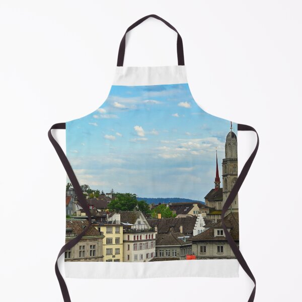 Item preview, Grossmunster cathedral towers in Zurich, Switzerland designed and sold by goceris.