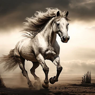 Artwork thumbnail, Cheval by Collection de trésors 