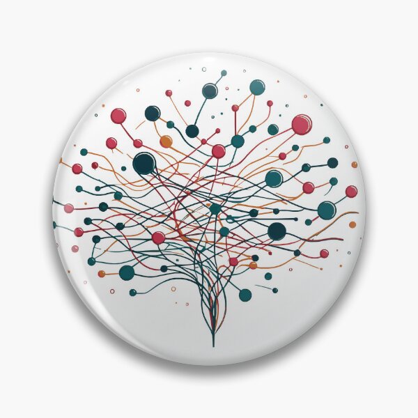Item preview, Colorful Neurons- Thoughts in Motion designed and sold by Tw1nsAIArt.