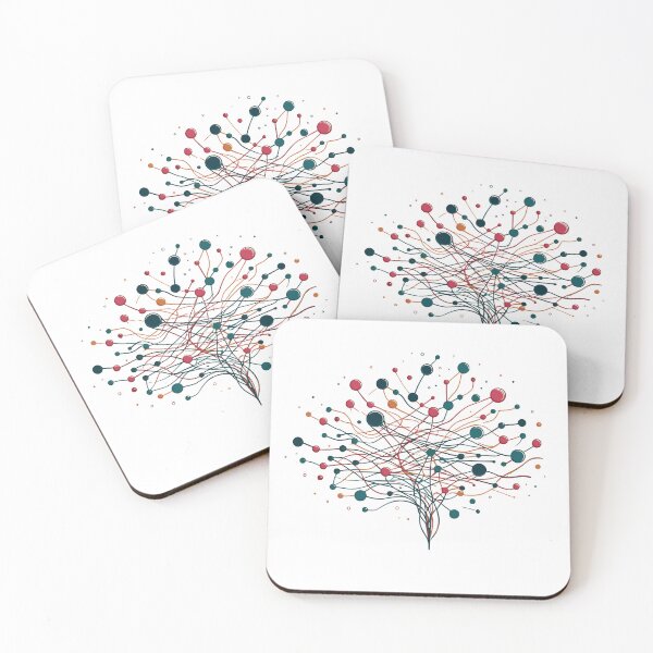 Item preview, Colorful Neurons- Thoughts in Motion designed and sold by Tw1nsAIArt.