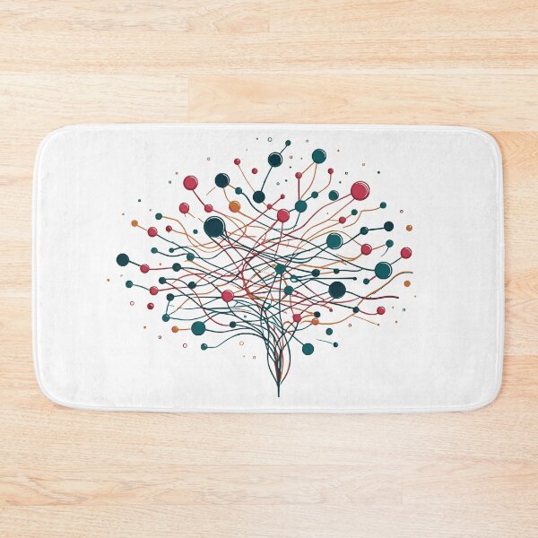Item preview, Colorful Neurons- Thoughts in Motion designed and sold by Tw1nsAIArt.