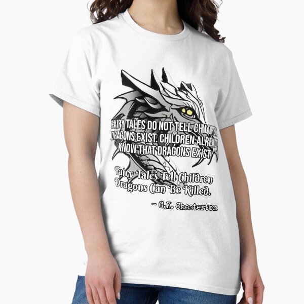 Item preview, Fairy tales do not tell children dragons exist. designed and sold by Among The Leaves.