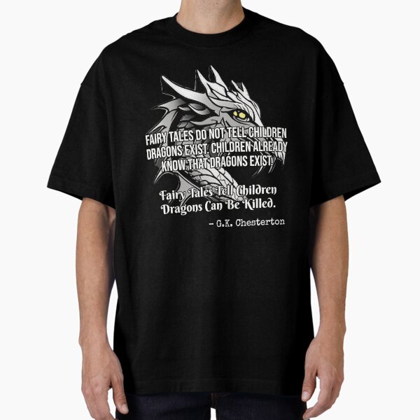 Item preview, Fairy tales do not tell children dragons exist. designed and sold by Among The Leaves.