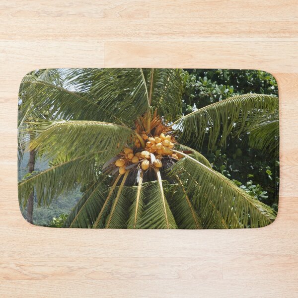 Item preview, Tropical Coconut Palm with Lush Green Fronds designed and sold by NatureUnleashed.