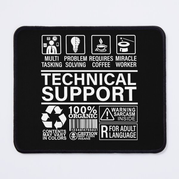 Item preview, Tech Support Specialist Multitasking Problem Solving designed and sold by Rahjihan.