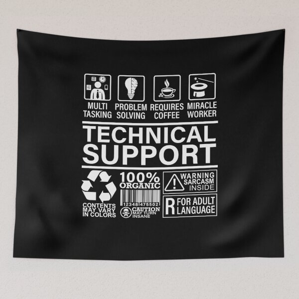 Item preview, Tech Support Specialist Multitasking Problem Solving designed and sold by Rahjihan.