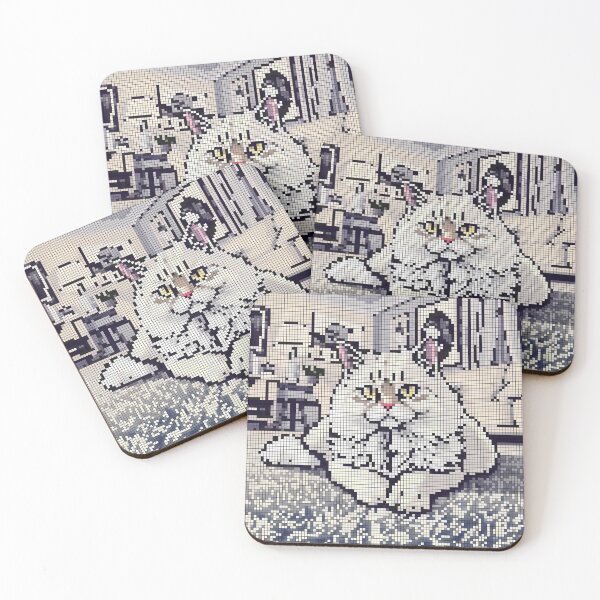Item preview, Persian Paws in Cozy Pixels designed and sold by NaturePixel.