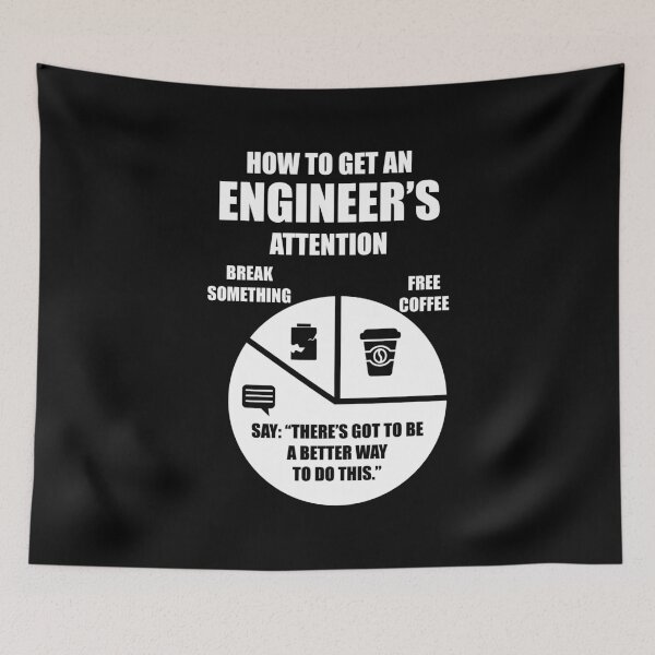 Item preview, How To Get An Engineers Attention Funny Engineer Engineering designed and sold by Rahjihan.