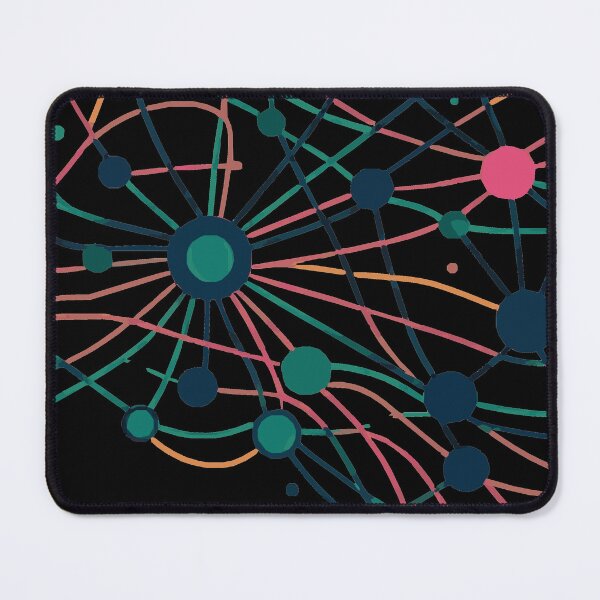 Item preview, Thoughts in Motion- Colorful Neurons designed and sold by Tw1nsAIArt.