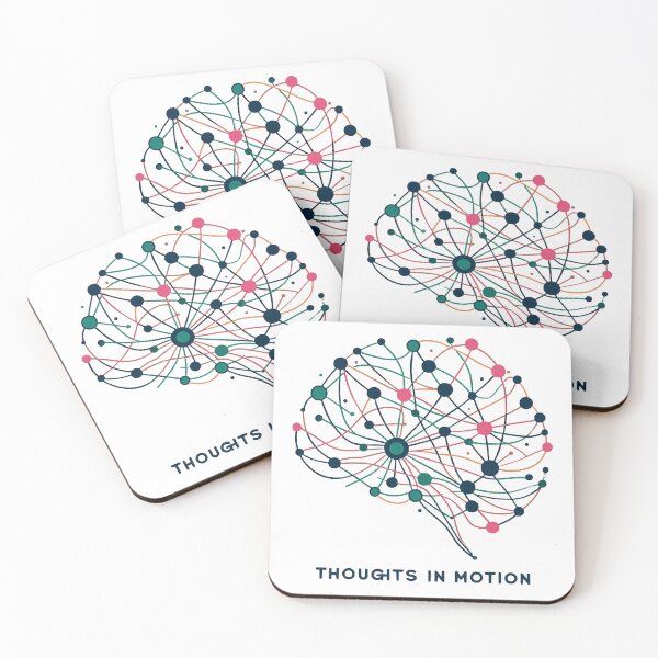 Item preview, Thoughts in Motion- Colorful Neurons designed and sold by Tw1nsAIArt.