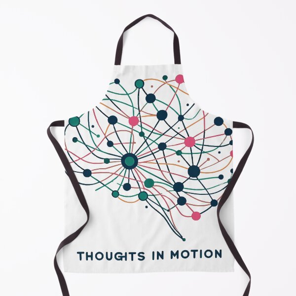 Item preview, Thoughts in Motion- Colorful Neurons designed and sold by Tw1nsAIArt.