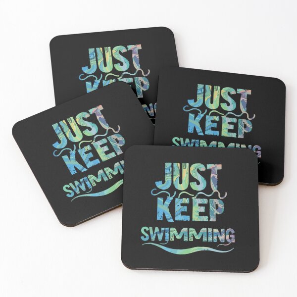 Item preview, Swimming Quote, Just Keep Swlmming designed and sold by saloui.