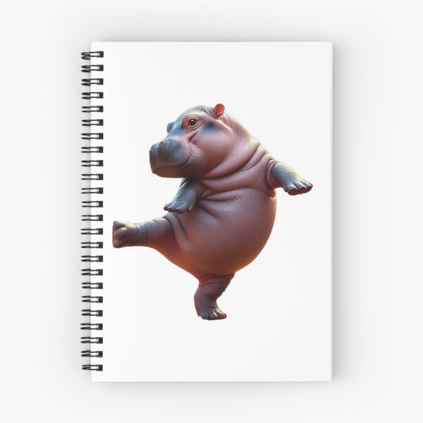 Aperçu de l'œuvre Bébé hippopotame créée et vendue par shymuscat.