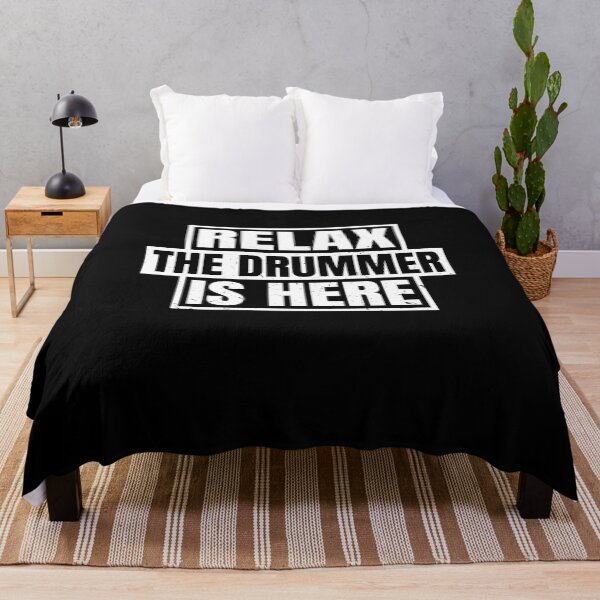 Item preview, Funny Drummer Relax The Drummer Is Here designed and sold by Rahjihan.