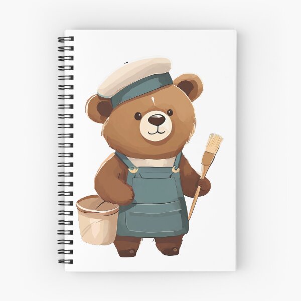 Artikelvorschau, Bär als Maler entworfen und verkauft von BysonDesigns.