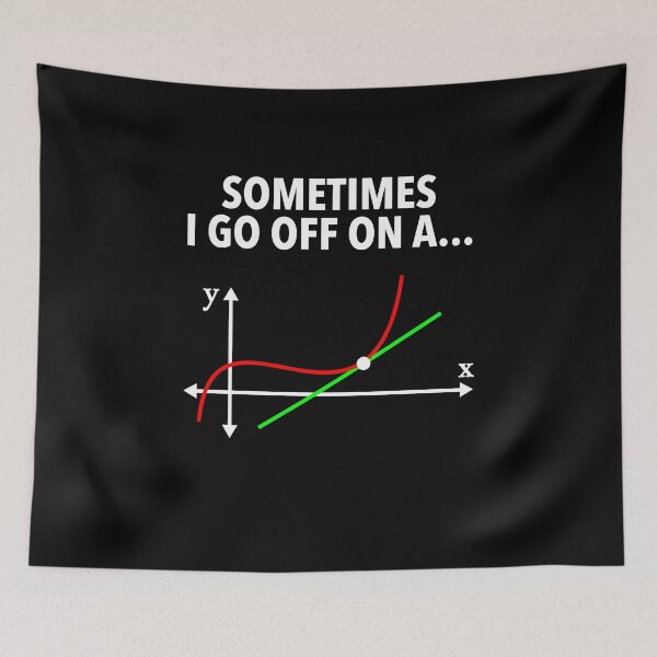 Item preview, Geek equation study solve Sometimes I go off on a Tangent designed and sold by Rahjihan.