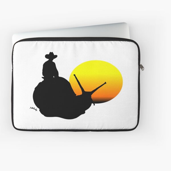 snail rider Laptop Sleeve