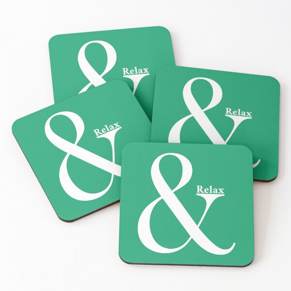Item preview, Ampersand y relajarse designed and sold by Jeallan Designs.