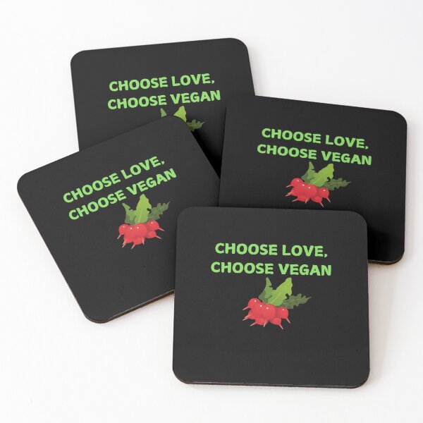 Item preview, Choose Love, Choose Vegan designed and sold by Artsbybree.