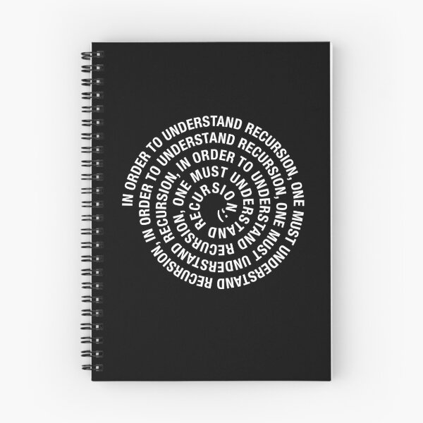 Item preview, Funny recursion saying for computer scientists programmers designed and sold by Rahjihan.