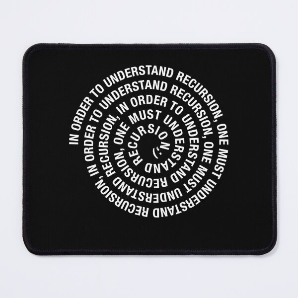 Item preview, Funny recursion saying for computer scientists programmers designed and sold by Rahjihan.