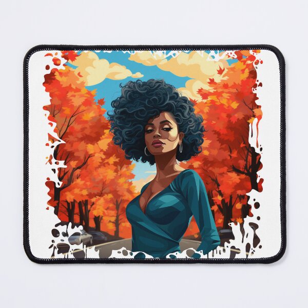 Item preview, Playful Designs , Afro Woman designed and sold by digimart.