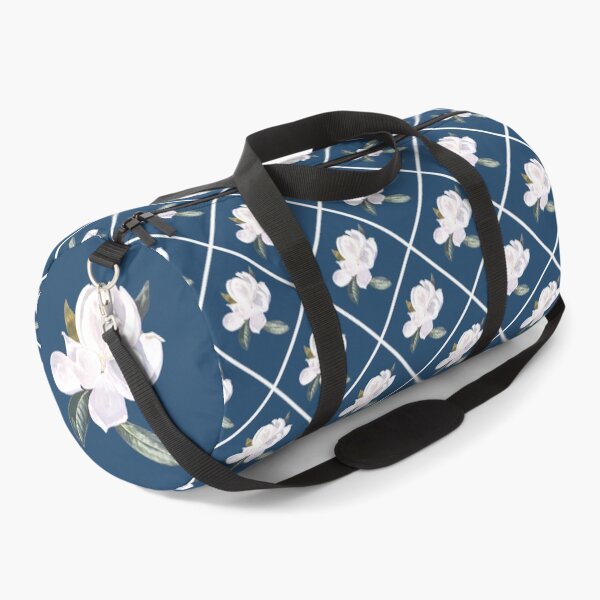 Item preview, Magnolia Painting Diagonal on Dark Blue 21486b designed and sold by Art in My Loft.