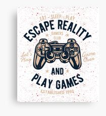 Escape Reality Canvas Print