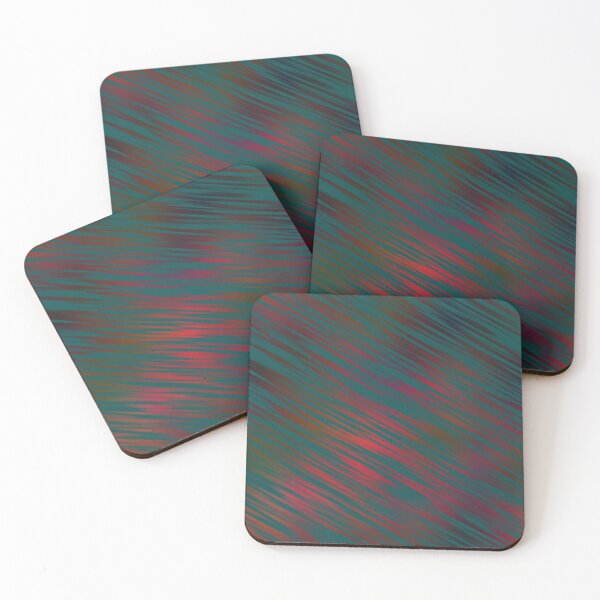 Item preview, Fiery Red with Electric Blue Waves designed and sold by mittie101.