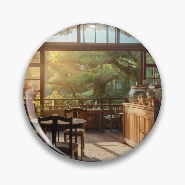 Item preview, Happiness in the Nature-Embraced Tea Shop designed and sold by BlareBlare.