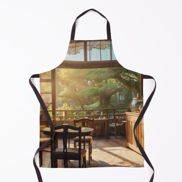 Item preview, Happiness in the Nature-Embraced Tea Shop designed and sold by BlareBlare.