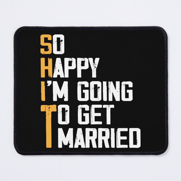Item preview, So Happy I'm Going To Get Married Groomsmen Wedding designed and sold by Rahjihan.