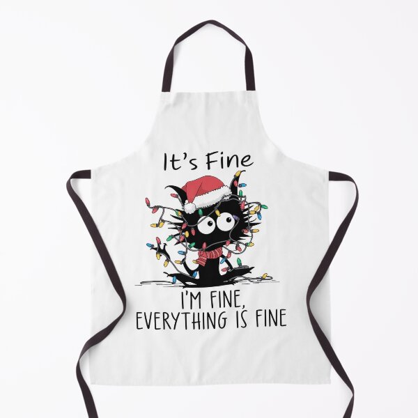 Item preview, It's Fine. I'm Fine. Everything Is Fine designed and sold by Angry Swan Designs.