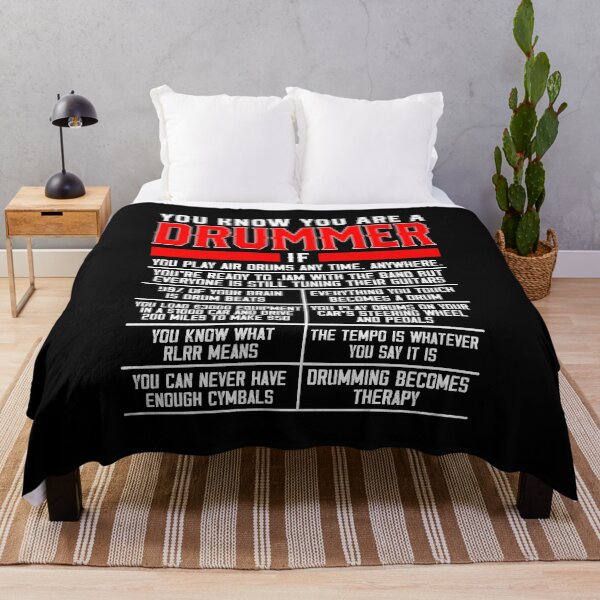 Item preview, Drum Player Percussion Funny You Know You Are A Drummer designed and sold by Rahjihan.