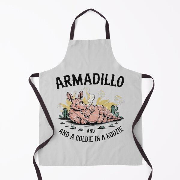 Item preview, Relaxed Armadillo Enjoying a Cold Drink in the Sun designed and sold by love3617.