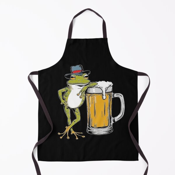 Item preview, Cool Frog with a Beer Mug – Fun Bar and Pub Vibes designed and sold by love3617.