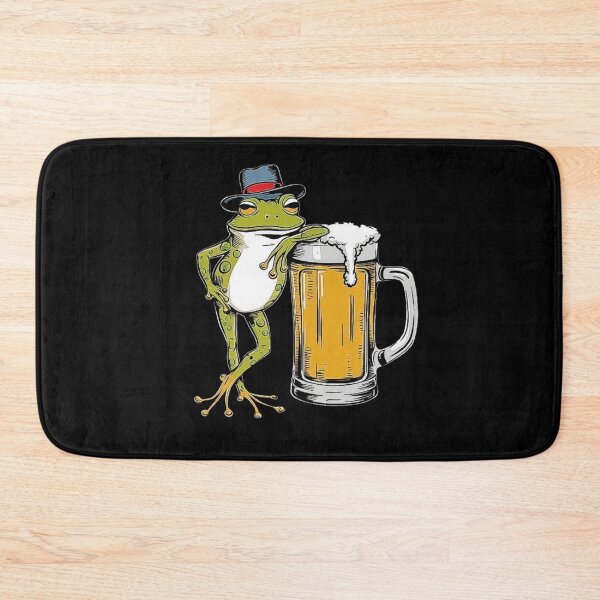 Item preview, Cool Frog with a Beer Mug – Fun Bar and Pub Vibes designed and sold by love3617.