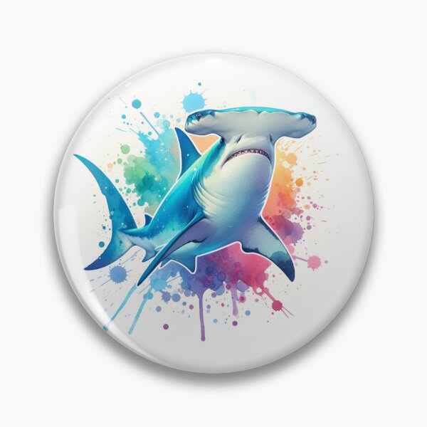 Item preview, Majestic Hammerhead: Ocean's Unique Predator designed and sold by Cristina Salvador.