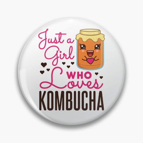 Item preview, Just a Girl Who Loves Kombucha designed and sold by jaygo.