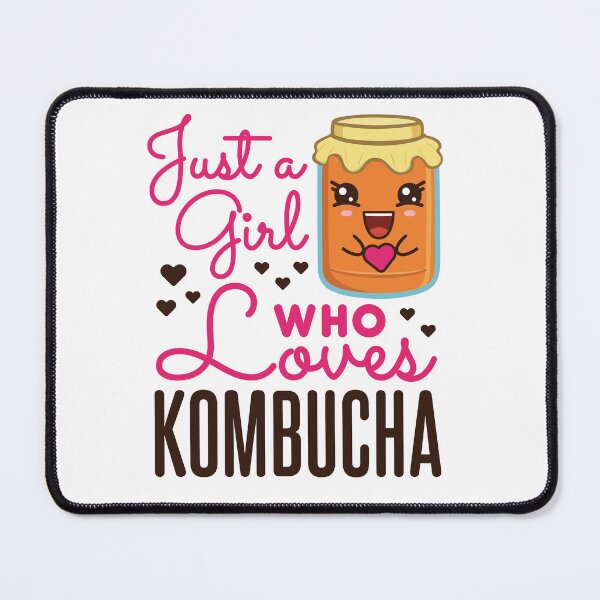 Item preview, Just a Girl Who Loves Kombucha designed and sold by jaygo.
