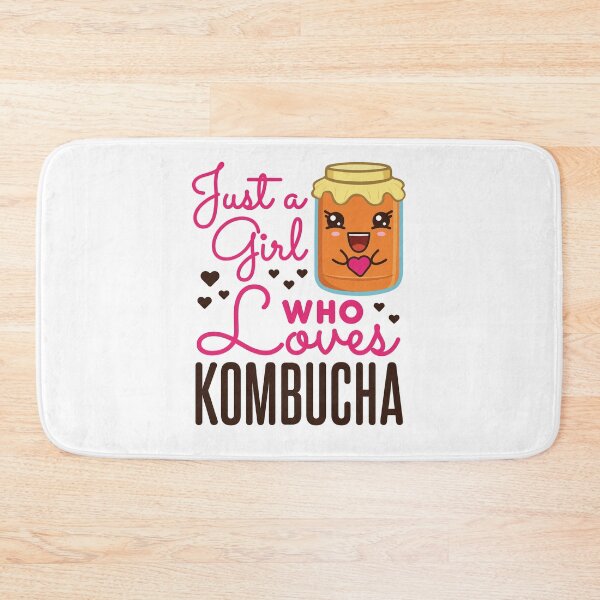 Item preview, Just a Girl Who Loves Kombucha designed and sold by jaygo.