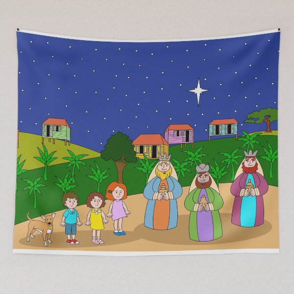 Item preview, Puerto Rican Nativity designed and sold by Rosita Martinez Art.